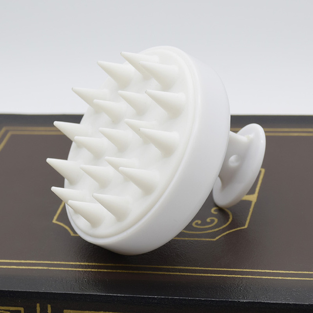 Silicone Massage Shampoo Scalp Brush Hair Washing Comb Body Shower Brush Bath Spa Scrubber Hair Brush