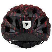 HONORTOUR OEM Casque de vélo de montagne mat VTT PC Shell EPS Foam Cascos Para Bicicleta avec feux d'avertissement clignotants