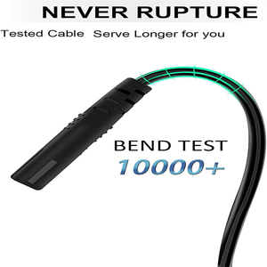 Cable de Alimentación de CA de Alta Calidad con Clavija Estadounidense de 2 Pines C7, Enchufe Macho de 2 Pines, Figura 8, IEC para Computadora, 100% Cobre Puro, ETL, Longitud Personalizable - Product Image 4