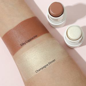 Vente en gros de <span class=keywords><strong>mini</strong></span> bâtons de blush <span class=keywords><strong>crème</strong></span> bio mignons, rose, multicolores, effet scintillant et mat, marque privée - Product Image 3