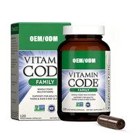 Complément alimentaire multivitaminé Zhaori OEM/ODM en marque blanche pour hommes et femmes, soutien immunitaire et énergétique, éclaircissement de la peau, naturel, 90 gélules