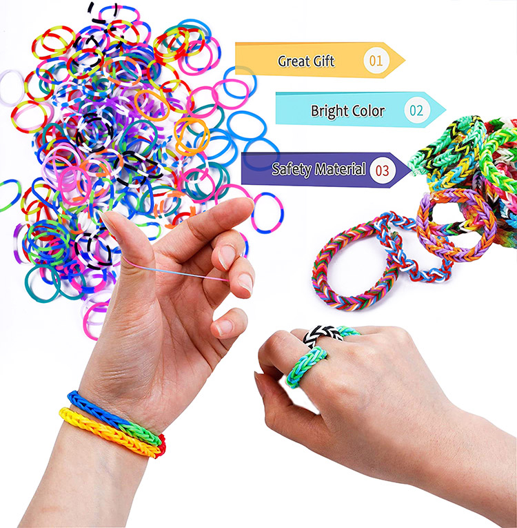 Китайский производитель, термостойкая эластичная цветная круглая эластичная резинка для детских игр