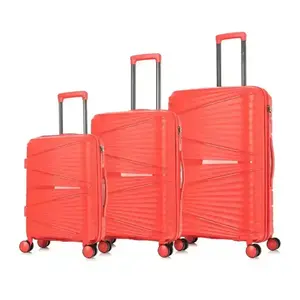 Concevez votre propre valise pour les affaires ou les voyages avec la configuration haut de gamme à double roue en PP