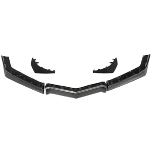 Lèvre de pare-chocs avant en fibre de carbone, canards avant pour Chevrolet <span class=keywords><strong>Corvette</strong></span> <span class=keywords><strong>C8</strong></span> <span class=keywords><strong>Z06</strong></span> Coupé 2 portes <span class=keywords><strong>2023</strong></span>, lèvre avant - Product Image 3
