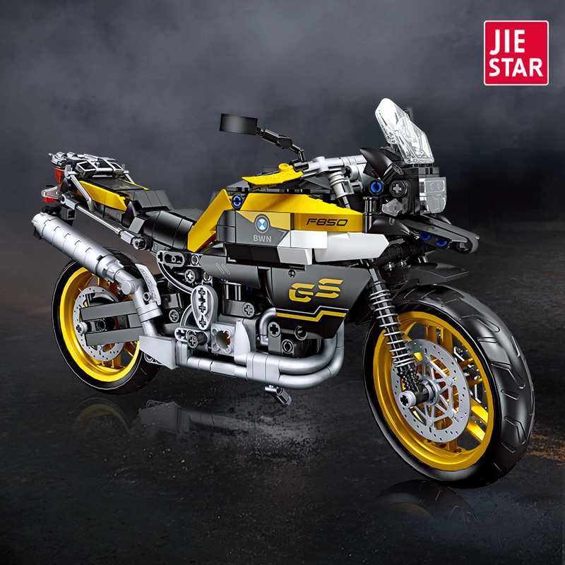 JIESTAR 91025 MOC City F850GS Motorbike Building Block Set