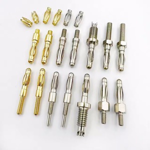 Quick Disconnect Pin Socket And Pin Series Pure Copper Gold Silver Plated Durable Plug Unplug Customizable Size <b>Terminals</b> - Product Image 4