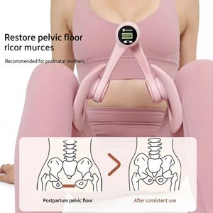Appareil d'entraînement des muscles du plancher pelvien avec affichage numérique, pour usage domestique, exercices de Kegel <span class=keywords><strong>post</strong></span>-<span class=keywords><strong>partum</strong></span>, fitness et entraînement des cuisses internes - Product Image 3