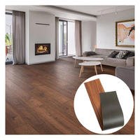 Plancher de carreaux de vinyle de luxe en bois PVC auto-adhésif de 2mm 3mm 4mm 5mm