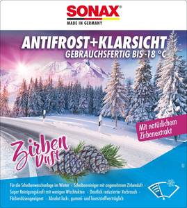 Liquide lave-glace pour voiture professionnel, longue durée, anti-gel + vision claire, Bis -18 degrés Celsius, Zirbe (5 litres) - Product Image 4