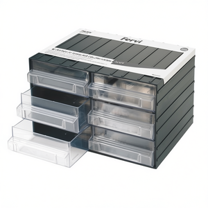 Meuble à tiroirs Fervi avec tiroirs coulissants transparents pour le rangement d'outils - Product Image 2