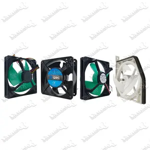 Hersteller 12 v 24 v ac dc axialventilator motor kühlschrank kühlung ventilator tiefkühlschrank kühlung ventilator