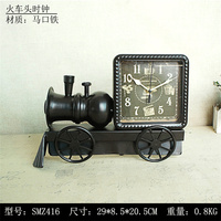 Mode Zug Form Nostalgic Home Decoration Kreative Home Geschenk Wecker Tisch uhr