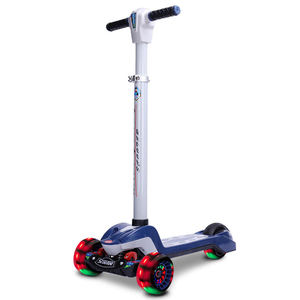Trotinette électrique pliable Scooter réglable <span class=keywords><strong>pour</strong></span> enfants <span class=keywords><strong>clignotant</strong></span> PU roue enfants Scooter électrique 24V - Product Image 4