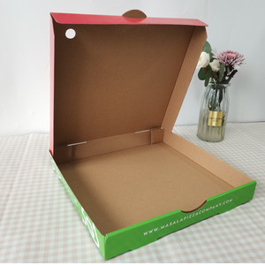 Cajas de Pizza Impresas Personalizadas con su Propio Logotipo, Caja de Embalaje de Pizza Corrugada de Alta Calidad para Pizzerías de Marca - Product Image 3