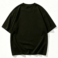 T-shirt Homme Oversize en Coton Épais Grande Taille avec Impression Numérique Personnalisée Logo Graphique Décontracté Vente en Gros
