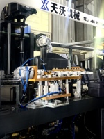 Machine de soufflage de bouteilles semi-automatique à une cavité 10L pour bouteilles d'eau minérale moulage par soufflage extensible pour usine de fabrication