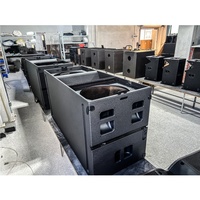 Haut-parleur Line Array KS28 en néodyme, double subwoofer de 18 pouces, 4/8 ohms, pour scène musicale
