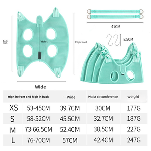 All-in-One-Haustier pflege Hängematte Katze Hund Nagel Trimmen Bad Sling mit Rückhalt gurten Ohr reinigung Pflege Hänge bett - Product Image 6