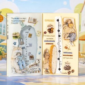 Duoduo's Original 20 Pack Pet Stickers Character-Themed Vinilo Impreso Papel Pegatinas para Scrapbooking Diario Decoración Big World - Product Image 5