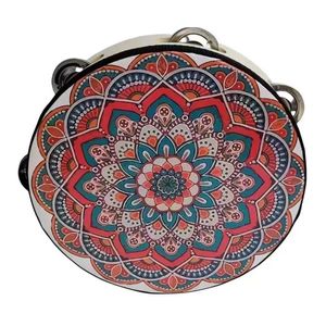 Tambourin professionnel, instrument de percussion, tambour à main ouïghour, accessoire de spectacle de danse - Product Image 3