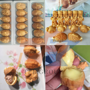 Equipo Automático de Alta Productividad para la Producción de Taiyaki, Molde Pequeño en Forma de Pez, Máquina para Moshi Manju al Estilo Taiwanés - Product Image 3