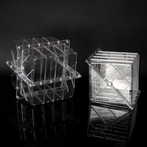 แม่พิมพ์แตงโมรูปหัวใจสี่เหลี่ยม แม่พิมพ์ขึ้นรูปผลไม้ในสวน เครื่องมือขึ้นรูปแตงกวาในสวน แม่พิมพ์ปลูกพืชแบบมืออาชีพ - Product Image 2