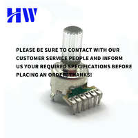 Potentiomètre stéréo 10k potentiomètre breveté 12mm potentiomètre rotatif à résistance multiple avec lumière LED multicolore
