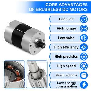 RB 42 57bldc 24V 3000W BLDC <span class=keywords><strong>Motor</strong></span> de CC sin escobillas para <span class=keywords><strong>Motor</strong></span> de engranaje de motocicleta 72v <span class=keywords><strong>Motor</strong></span> sin escobillas - Product Image 3