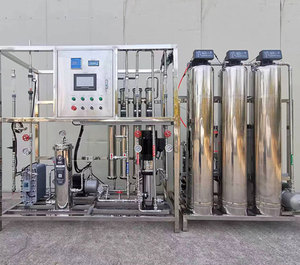 Système d'osmose inverse pour eau saumâtre à TDS élevé 500LPH 1000LPH, installation industrielle de purification d'eau par osmose inverse ISO ROHS - Product Image 6