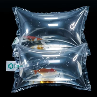 Sac d'oxygénation transparent pour poissons vivants, sac de transport en plastique pour fruits de mer vivants, idéal pour la livraison d'aquariums – Fournisseur direct usine
