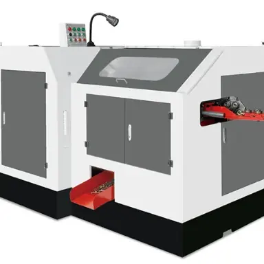 Máquina para fabricar parafusos auto-roscantes de qualidade de fornecimento de fábrica, máquina de encabeçamento a frio com um e dois furos