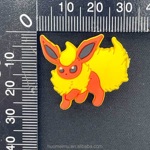 Zapatos <span class=keywords><strong>de</strong></span> PVC <span class=keywords><strong>Pikachu</strong></span> Cave y Flores para Zapatos, Accesorios <span class=keywords><strong>de</strong></span> Moda, Nuevos, Bonitos, <span class=keywords><strong>de</strong></span> Dibujos Animados, Unisex, Duraderos, Decoración Desmontable - Product Image 2
