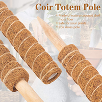 Support de plante Moss Pole Monstera pour plantes d'intérieur grimpantes Piquets pour grimpeurs en pot Bâtons hauts Treillis d'intérieur pour plante d'intérieur