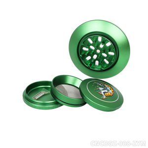 Wholesale 79mm 4-Layer Multicolor Metal <b>Herb</b> <b>Grinder</b> - Durable UFO-Shaped Aluminium Alloy Cigarette Mill - Product Image 3