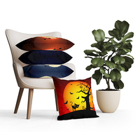 Joyeux Halloween jeter oreiller couvre nouveau conçu citrouille fantôme tour ou traiter taies d'oreiller décorations housse de coussin