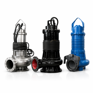 Bomba Sumergible para Aguas Residuales de Ingeniería Robusta, Bomba de Hierro Dúctil para Efluentes, Bomba de Drenaje de Aguas Residuales Industriales de Alta Resistencia - Product Image 4