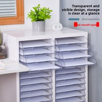 Lemari Arsip Kertas A4 Zhengdong Model A4S-236 Baru 45/90 Laci Pintu Penyimpan Dokumen Resi Organizer Logam