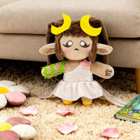 Peluche personnalisée Vierge 12 Constellations, jouet en peluche mignon pour fille avec robe, poupée en peluche anime OEM pour fans