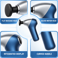 Appareil de massage électrique portatif professionnel en métal, meilleur rapport qualité-prix, pour le visage et le corps, petit pistolet de massage vibrant portable