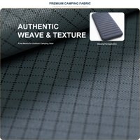 Tissu Ripstop en Nylon Enduit PU à Deux Tons, Résistant à la Déchirure, Imperméable et Durable 840D pour Chaises de Camping et Tapis de Couchage