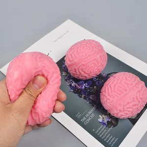Juguete Blandito Antiestrés Schylling de TPR, Juguete Pegajoso para Aliviar el Estrés, Bola de Harina para la Mente, Juguete para Ventilar la Emoción, Descompresión Cerebral - Product Image 5