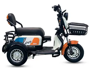 Electric Motorcycle Tricycle 3 Wheels For Adults Elderly Disabled Handicapped Power Mobility Scooter