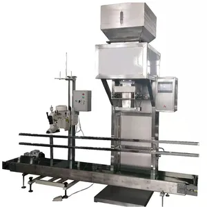 Автоматическая машина для упаковки сахарных закусок, вертикальный корм для моющего порошка, 50 кг, упаковка для гранул, упаковка, целлофан, коробка для собачьего корма