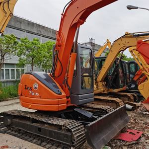 Precio barato usado Hitachi ZX75 ZX75US con bajas horas de trabajo en Shanghai Hitachi 75us con buenas condiciones - Product Image 3