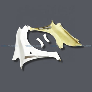 Para Honda Civic FD2 Type R 2007-2011, estilo Feel, guardabarros delantero de FRP con faldón de parachoques, kits de carrocería, accesorios de repuesto para coche - Product Image 2
