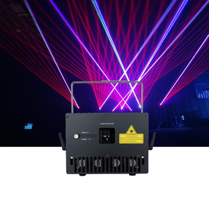 HQLIT 15W 20W Projecteur Laser de Spectacle Scénique RGB Animation Disco DJ Lumières Laser 3D pour Boîte de Nuit ILDA DMX Application Téléphonique - Product Image 1