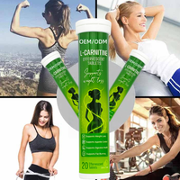 Comprimés effervescents de L-Carnitine de haute qualité pour la gestion du poids, brûleur de graisse, complément alimentaire, support OEM