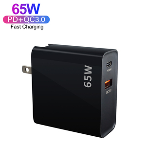 Precio de fábrica Nuevo PD 65W Puerto USB C Carga rápida Tipo C Cargador rápido de viaje portátil Adaptador de viaje para iPhone <span class=keywords><strong>Apple</strong></span> XiaoMi - Product Image 5