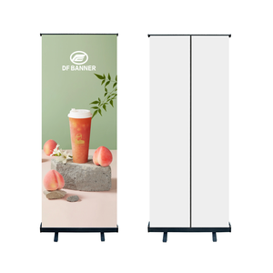 Kakemono Digital CMYK de 85cm*200cm, Banner Enrollable Promocional, Soporte para Banner Publicitario Black Diamond con Pantalla Impresa - Product Image 1