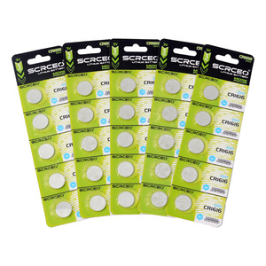 Pilas de Botón de Litio SCRCEO 3V CR1616 de 50 mAh para Relojes - Personalizables al por Mayor - Product Image 1